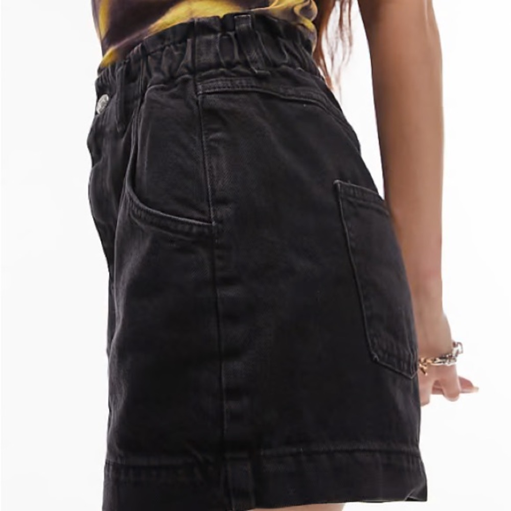 Top shop denim shorts